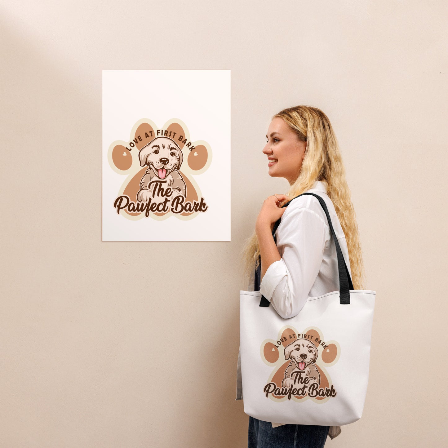 Love At First Bark Tote bag