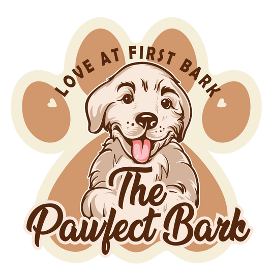 Love At First Bark Sticker ⭐⭐⭐⭐⭐